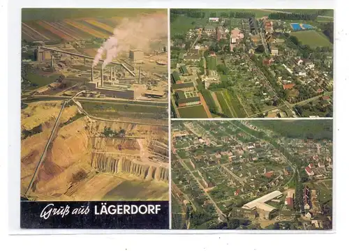 2219 Lägerdorf, Zement-Fabrik, Luftaufnahme