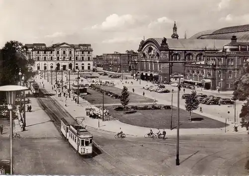 2800 BREMEN, Bahnhof, Strassenbahn / Tram