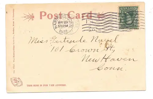 USA - CONNECTICUT - HARTFORD, Memorial Arch Bushnell Park, 1907
