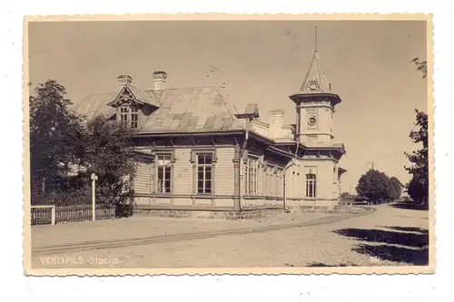 LATVIJA - VENTPILS, Stacija, / Station / Bahnhof