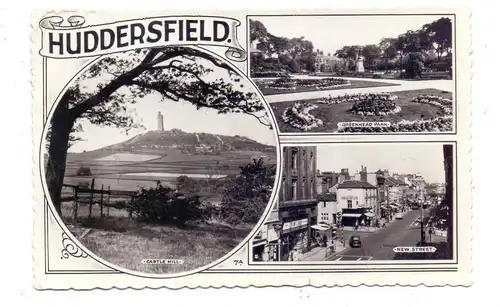 UK - WEST YORKSHIRE - HUDDERSFIELD, New Street, Greenhead Park, Castle Hill, 1964