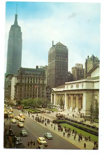 USA - NEW YORK - Public Library, 5th Av.