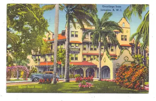 JAMAICA - KINGSTON, Myrtle Bay Hotel, "SMOKE JAMAICA CIGARS"