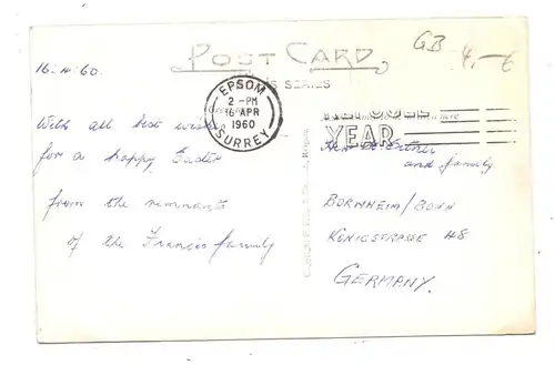 UK - ENGLAND - SURREY - EWELL, Spring Hotel, Reigate Road, The Village...1960