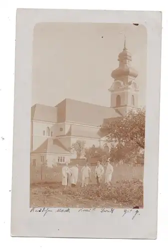 7632 FRIESENHEIM, Kirche und namentlich benannten Personen, Photo-AK 1911