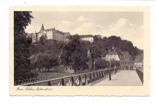0-6500 GERA, Blick auf Schloß Osterstein und Umgebung, 1937