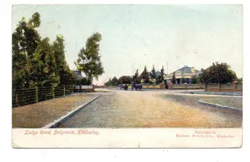 SOUTH AFRICA - KIMBERLEY, Lodge Road, Belgravia, 1911