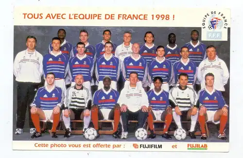 FUSSBALL - TEAM FRANCE / Frankreich, WM 1998
