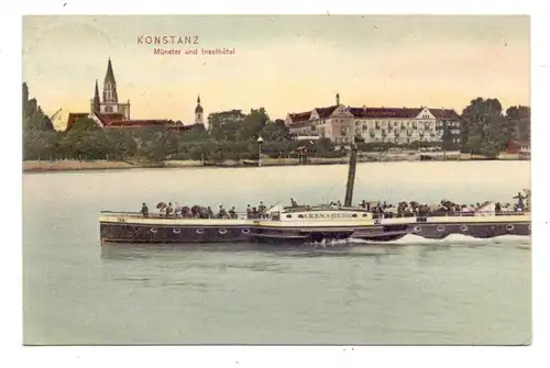 BINNENSCHIFFE - BODENSEE, "ARENABERG", 1906, Trenkler