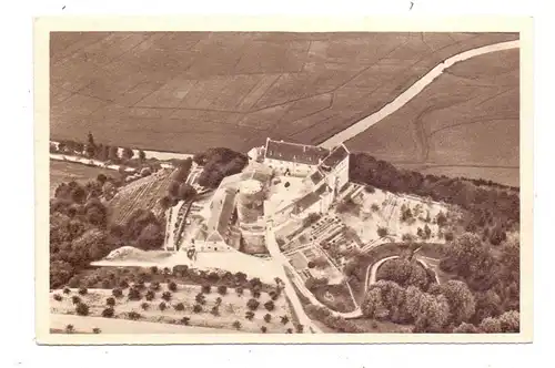 8783 HAMMELBURG, Burg Saaleck, Luftaufnahme, WHW 1934 / 35