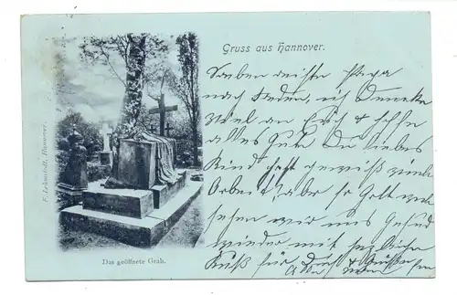 3000 HANNOVER, Das geöffnete Grab, 1898