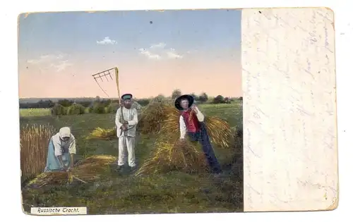 LANDWIRTSCHAFT, Heuernte in Russland, 1915