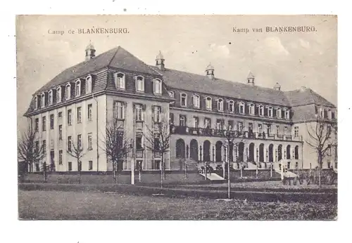 0-6823 BAD BLANKENBURG, Camp van Blankenburg, belgische Soldaten-Karte, ehem. neue Heimstätten