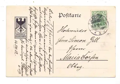 5100 AACHEN, 59. Generalversammlung der Katholiken Deutschlands, 1912