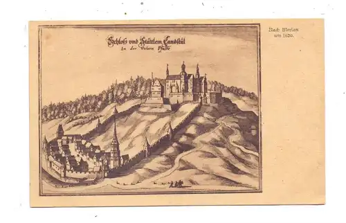 6790 LANDSTUHL, Historische Ansicht nach Merian um 1620