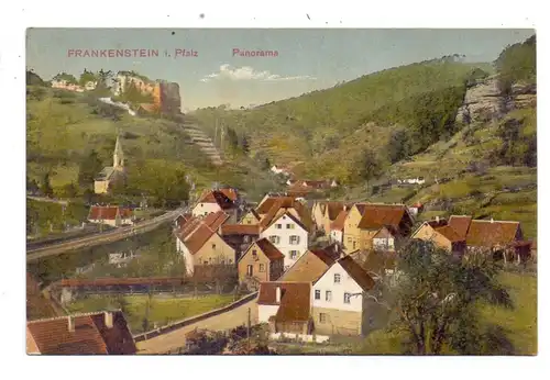 6753 ENKENBACH - FRANKENSTEIN, Dorfansicht, color