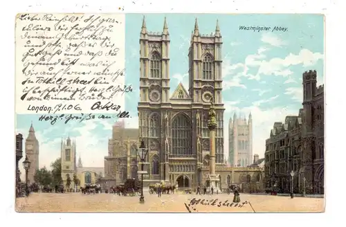 UK - ENGLAND - LONDON, Westminster Abbey, 1906, H.M. & Co.Series I