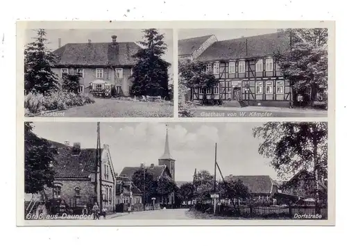 3181 DANNDORF, Dorfstrasse, Forstamt, Gasthaus W. Kämpfer