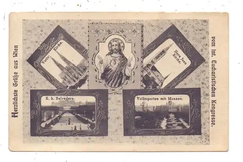 RELIGION - Christentum, Internationaler Eucharistischer Kongress, Wien, 1912