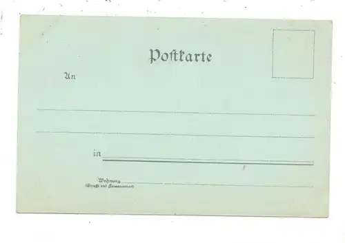 5480 REMAGEN - ROLANDSECK, Rolandsbogen, Mondschein-Karte, ca. 1905