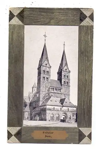 3580 FRITZLAR, Dom im Passepartout-Rahmen