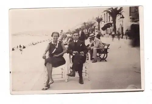 F 06000 NICE / NIZZA, La Promenade des Anglais, carte photo, Photo - AK, 1929