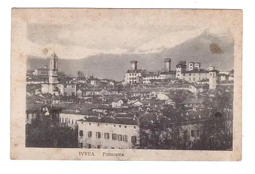 I 10015 IVREA, Panorama, 1919