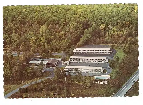 USA - PENNSYLVANIA - TANNERSVILLE, Hill Motor Lodge, air view