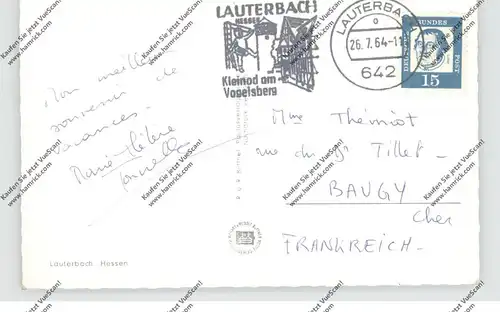 6420 LAUTERBACH, Ortsansicht 1964