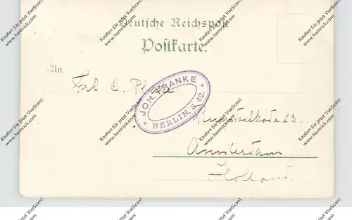 0-8000 DRESDEN, Hoftheater, Künstler-Karte Carl Jander, ca. 1905