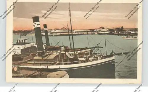 BINNENSCHIFFE - RHEIN, Frachtschiffe im Duisburger Hafen