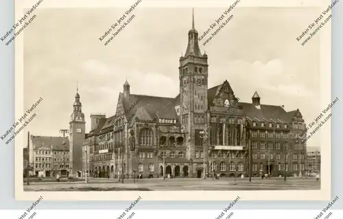 0-9000 KARL-MARX-STADT (Chemnitz), Rathaus 1955, DDR-Propaganda