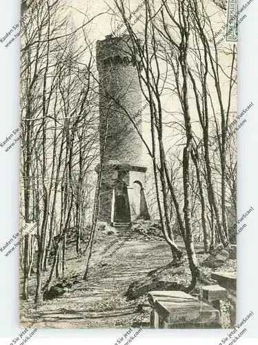 6930 EBERBACH, Aussichtsturm auf dem Katzenbuckel, 1910