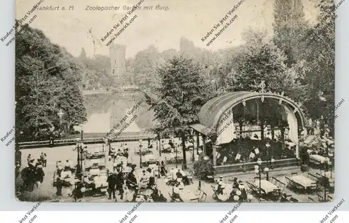 6000 FRANKFURT, Zoo, Zoologischer Garten mit Burg, 1912