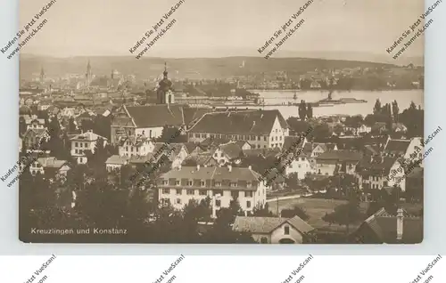 CH 8280 KREUZLINGEN TG, Ortsansicht mit Konstanz