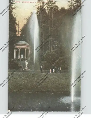 4190 KLEVE, Amphitheater, Wasserkünste, 1907