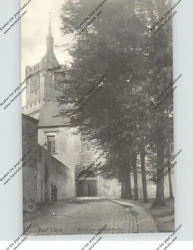 4190 KLEVE, Portal zur Schwanenburg, 1911