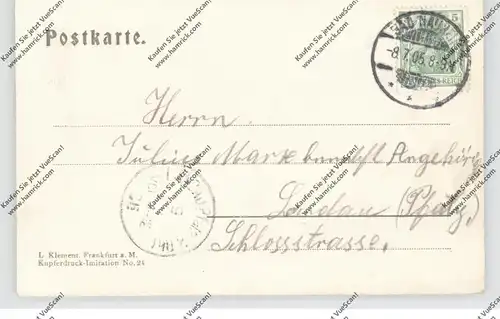 6350 BAD NAUHEIM, Badehaus III, 1905