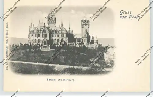 5330 KÖNIGSWINTER, Schloß Drachenburg, 1900
