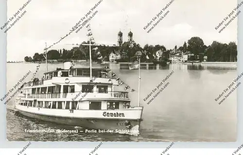 BINNENSCHIFFE - BODENSEE, MS "SCHWABEN", 1960