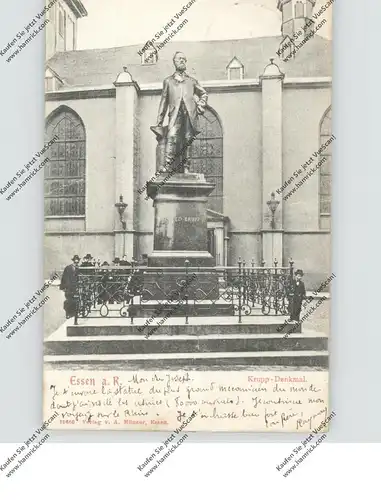 4300 ESSEN, Krupp-Denkmal, 1904