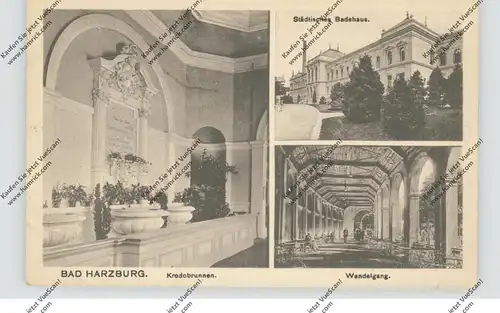 3388 BAD HARZBURG, Krodobrunnen, Städtisches Badehaus, Wandelgang