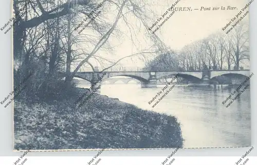 5160 DÜREN, Rurbrücke, 1924