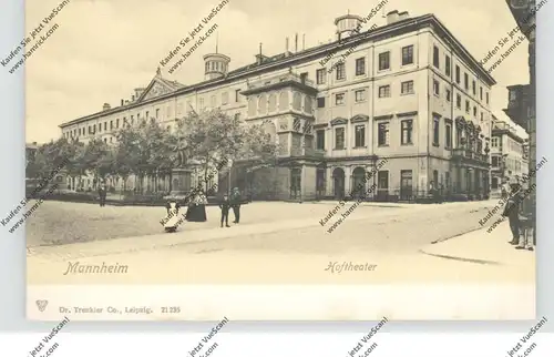 6800 MANNHEIM, Hoftheater, Trenkler, ca. 1905