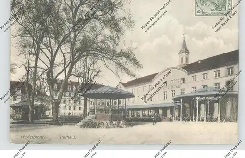 F 67110 NIEDERBRONN / NIEDERBRONN-LES-BAINS, Hotel Kurhaus, Hotel Matthis, 1907, handcoloriert