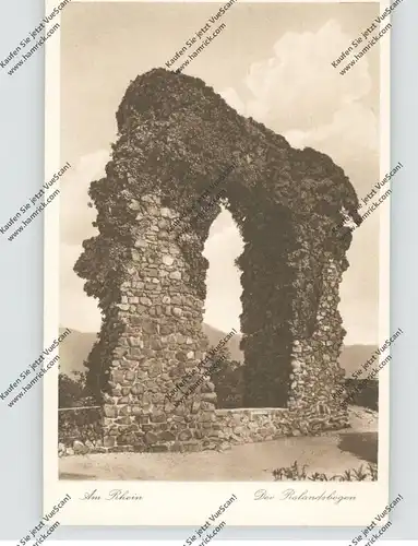 5480 REMAGEN - ROLANDSECK, Rolandsbogen, Verlag Kratz Nr.167