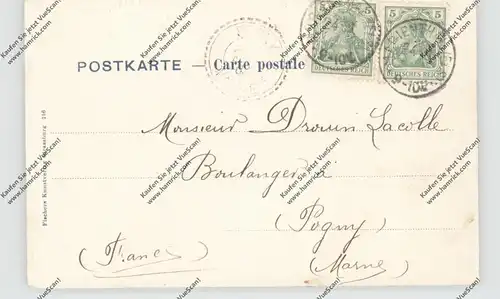 F 67500 HAGUENAU / HAGENAU, Kloster Marienthal, Gruss aus.., 1902