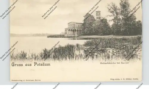0-1500 POTSDAM - SACROW, Heilandskirche, ca. 1905