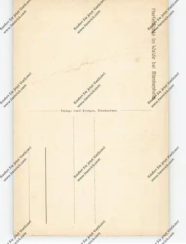 5378 BLANKENHEIM, Harfenfichte im Wald, kl. Druckstelle