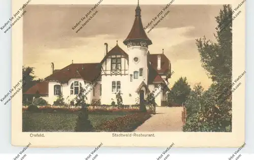 4150 KREFELD, Stadtwald Restaurant, 20er Jahre